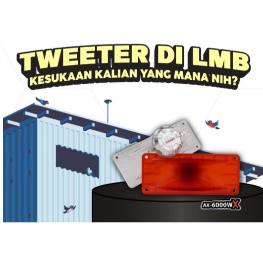 Tweeter AUDAX AX-6000 X Anti air