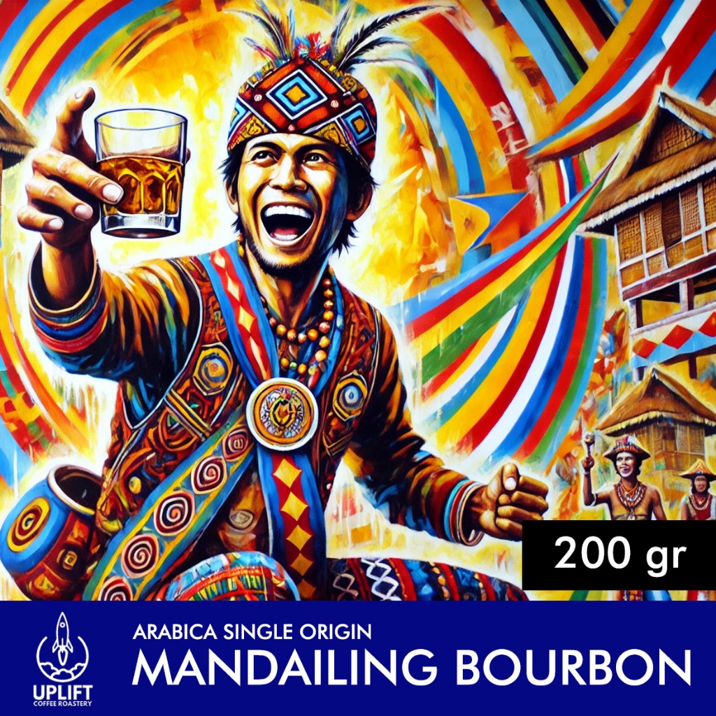 

Arabika Mandailing Bourbon 200gr - Coffee Kopi Arabica Single Origin Filter Espresso Beans Giling