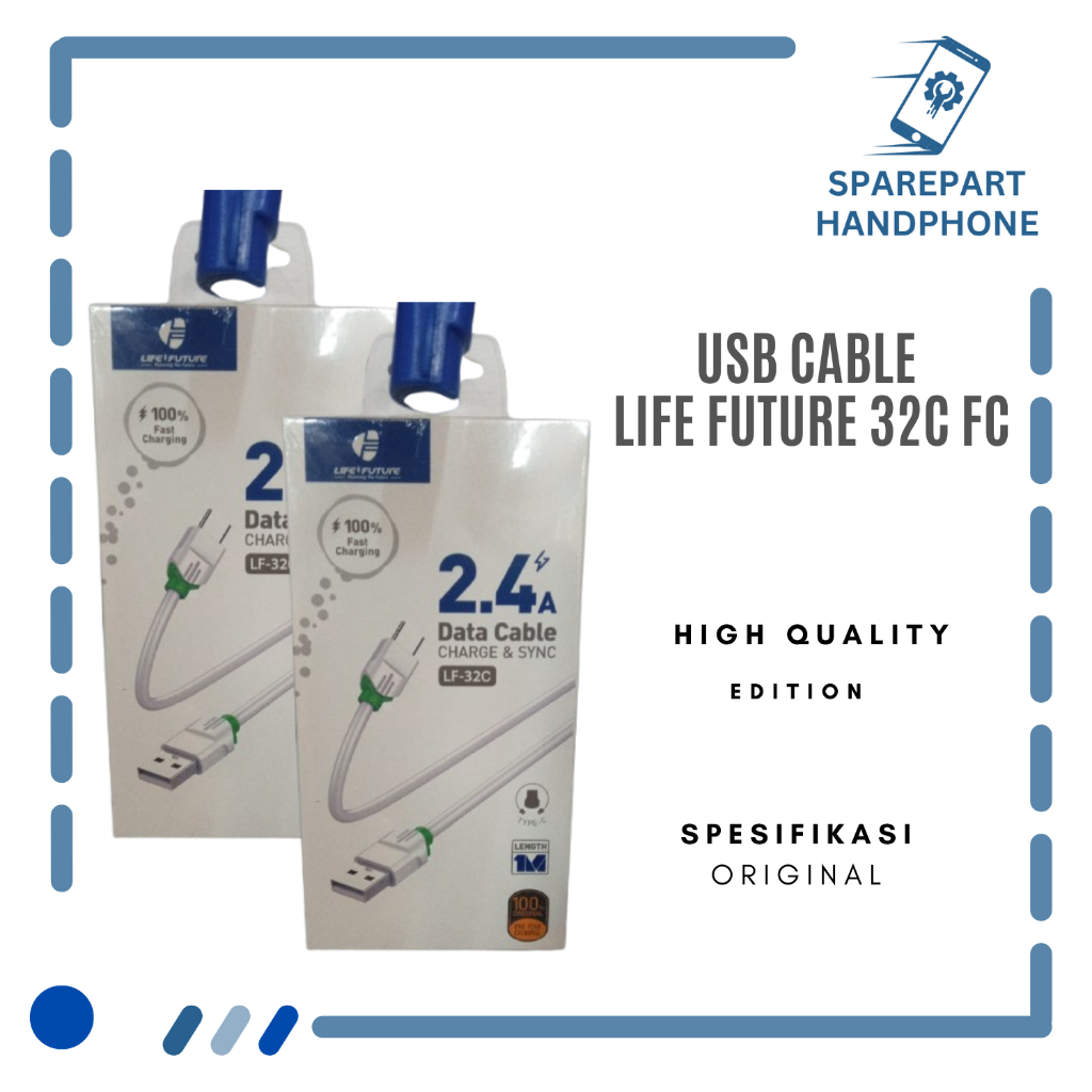USB CABLE  LIFE FUTURE 32C FC -TYPE C