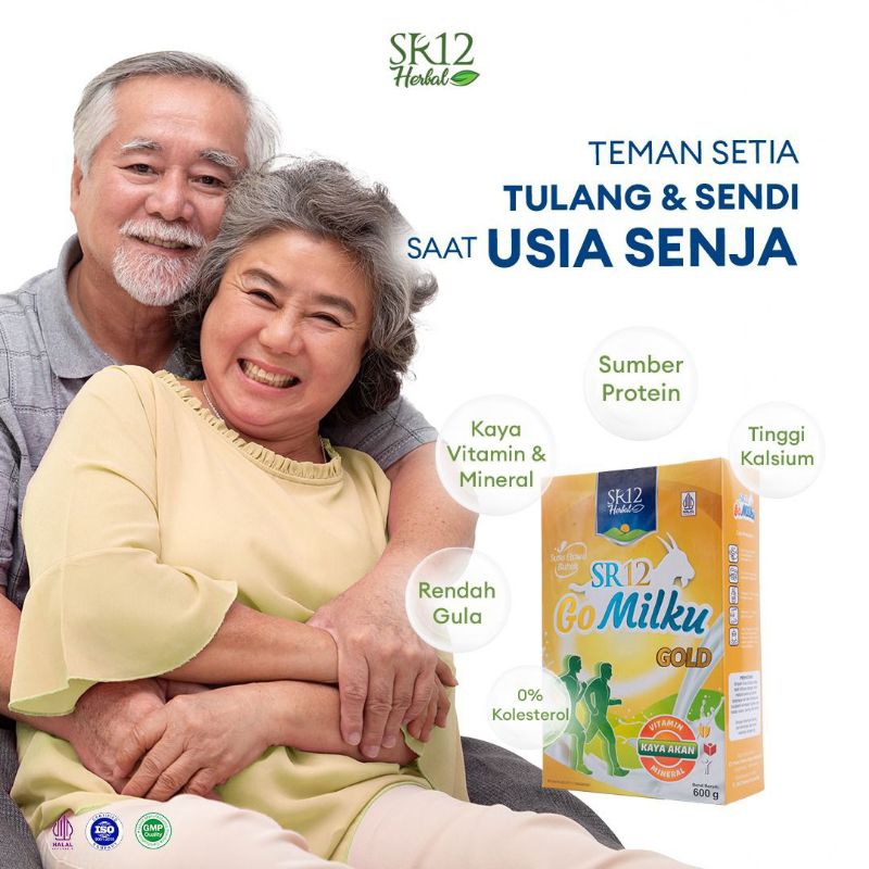 

SR12 GOMILKU GOLD Susu Kambing Etawa Untuk Tulang & Persendian