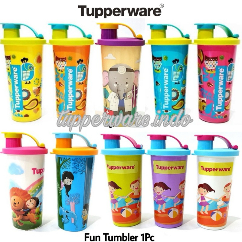 NEW// Fun tumbler / tumbler anak tupperware