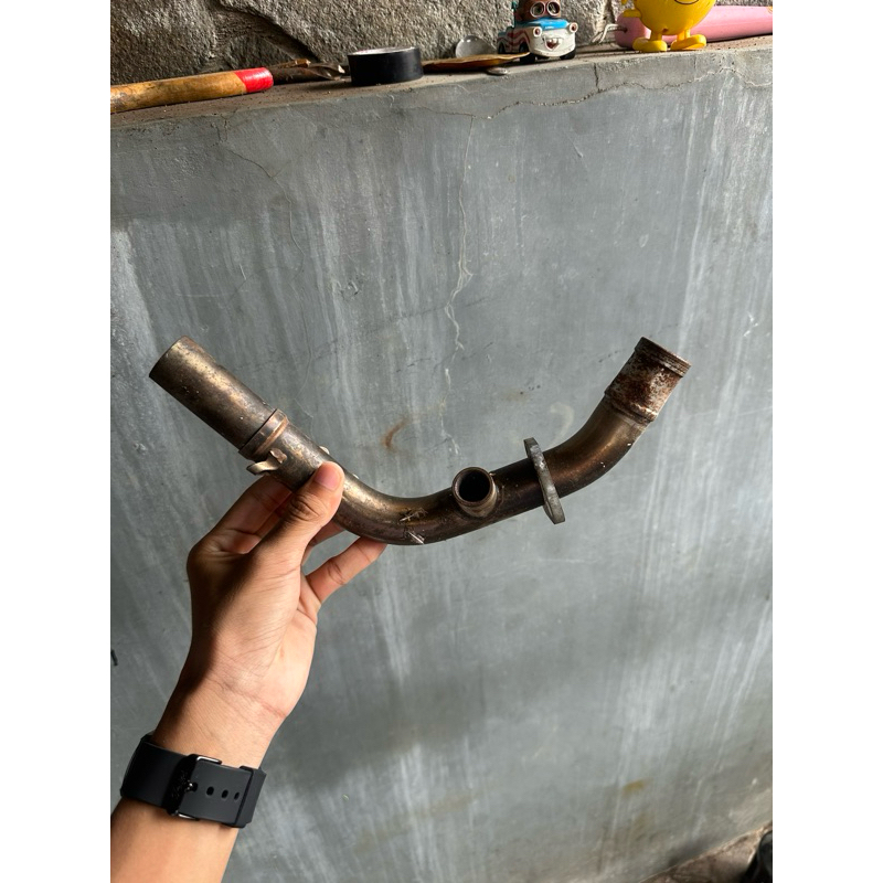 leheran bawah knalpot shijiro vespa matic