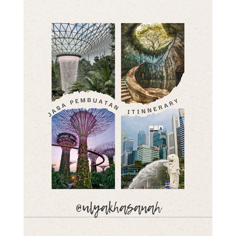 Jasa Pembuatan Itinerary Malaysia - Singapore