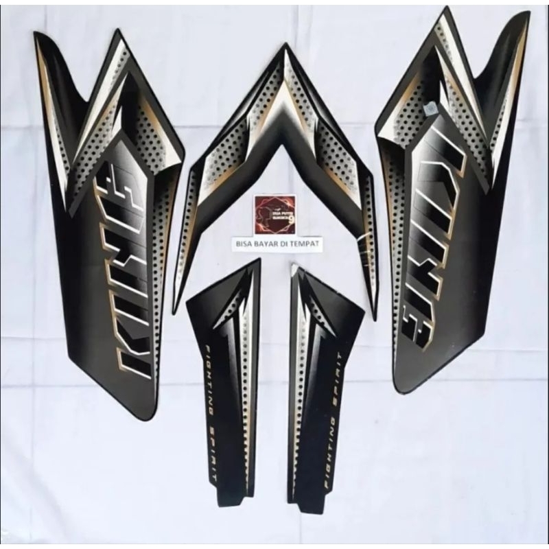 Striping Setriping Rx King 2008 Hitam List Body Rx King 2008 Hitam