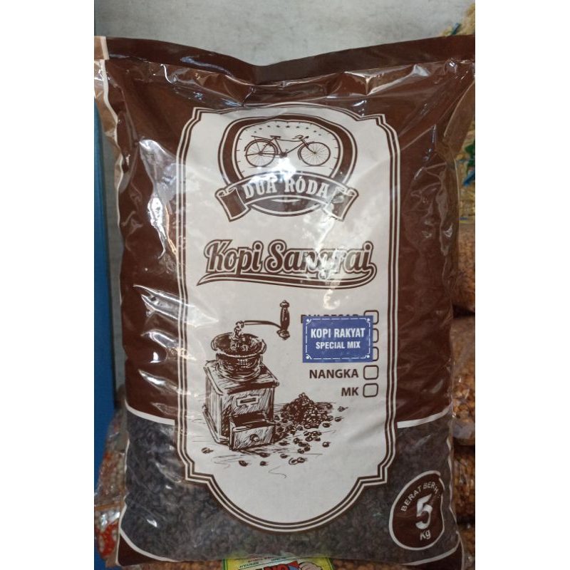 

Kopi sangrai dua roda special mix 5kg