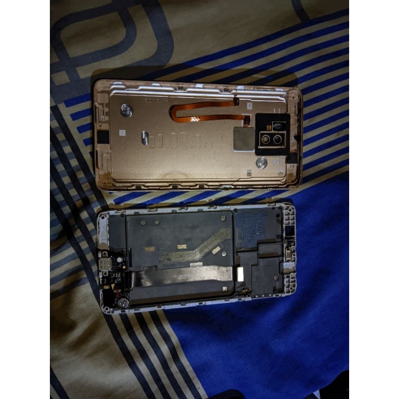 Backdoor Mi5s Plus + Frame original copotan