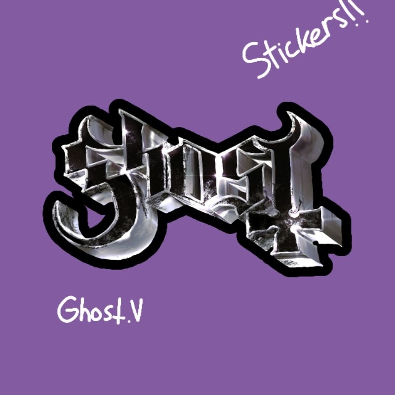 

GHOST BAND Stickers!!