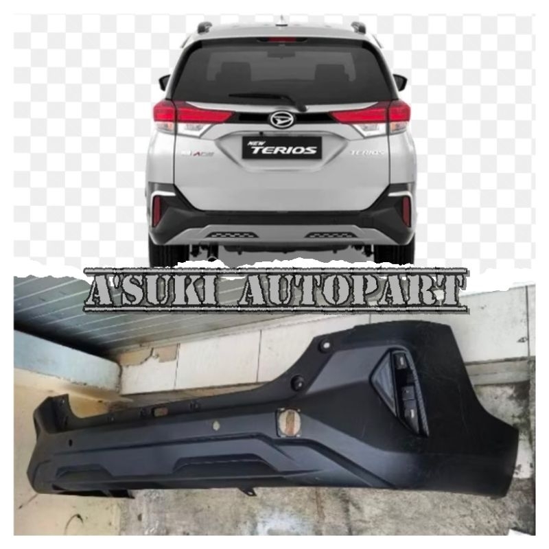 bumper bemper belakang rush terios 2023-2024