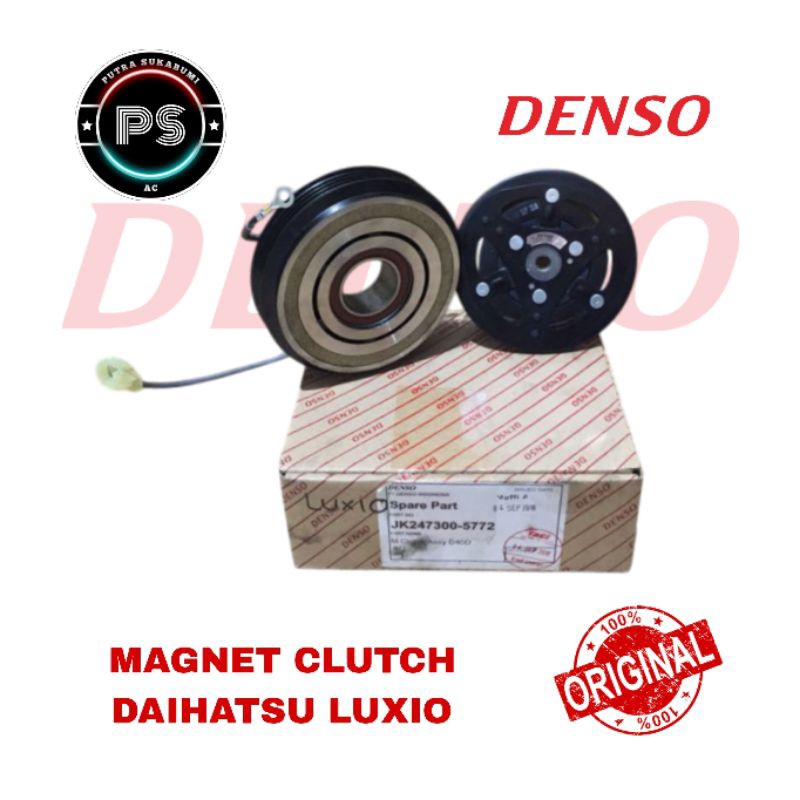 MAGNET CLUTCH MAGNET CLUTH AC MOBIL DAIHATSU LUXIO DOUBLE BLOWER ORIGINAL DENSO