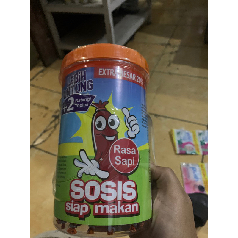 

So Nice Sosis Siap Makan Rasa Sapi Lebih besar 20% Isi 24+2
