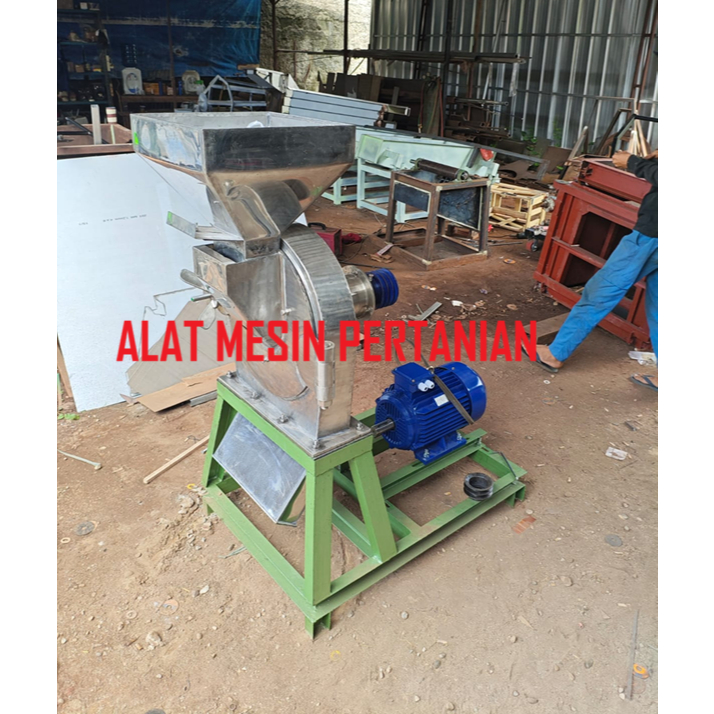 Mesin Disk Mill FFC 45 Stainless Steel / Pemasangan Mesin Gilingan Tepung Tanpa Penggerak / Mesin Di