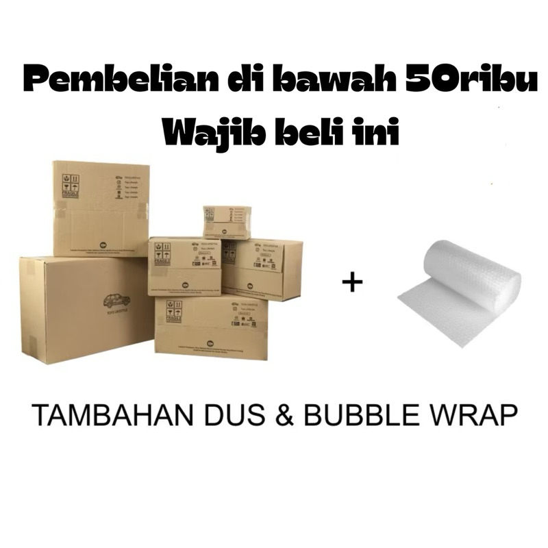

Dus Packing untuk produk di bawah 50ribu