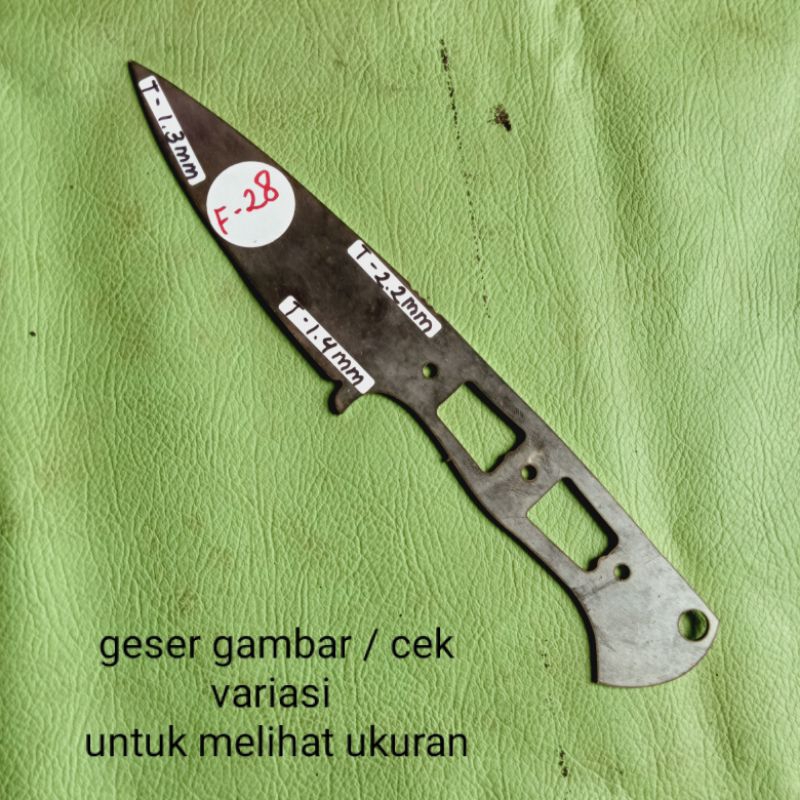 F-28 bahan baja D2/TKM germany