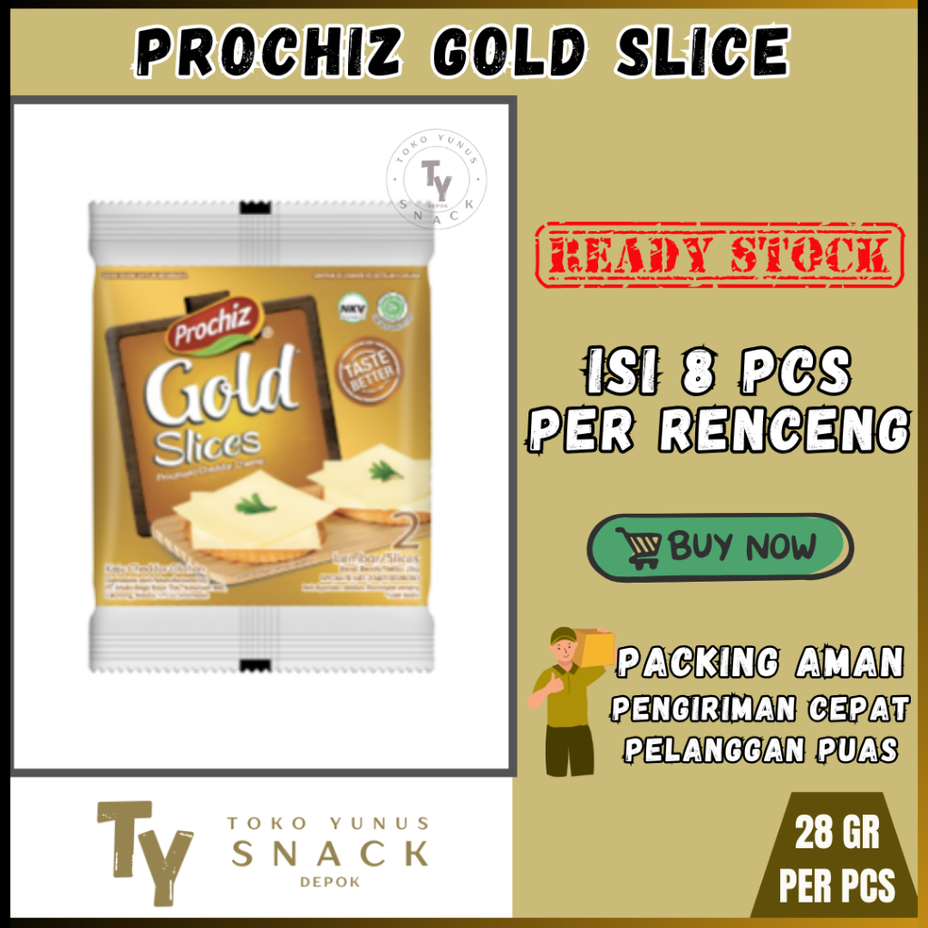 

PROCHIZ GOLD SLICE (isi 2) 1 RENCENG ISI 8 @28GR