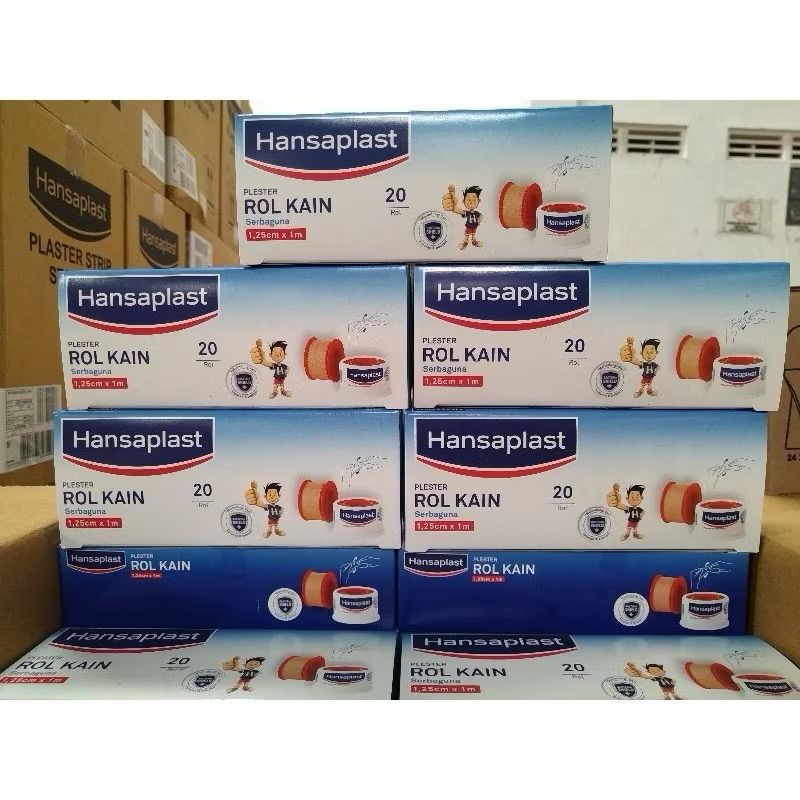 hansaplast roll 1.25X1M isi 20roll 1 box