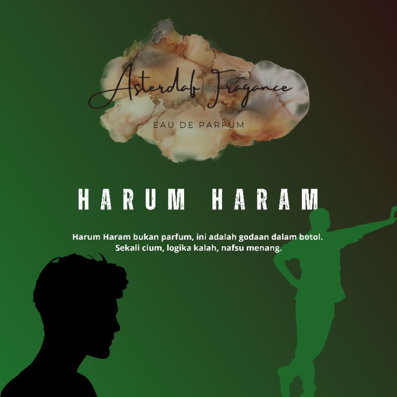 Parfum Cowok HARUM HARAM (Wangi SUPER PREMIUM) 20+ keatas