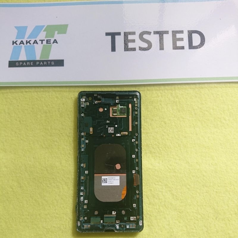 Frame LCD Sony Xperia XZ3 original copotan minus lecet-lecet