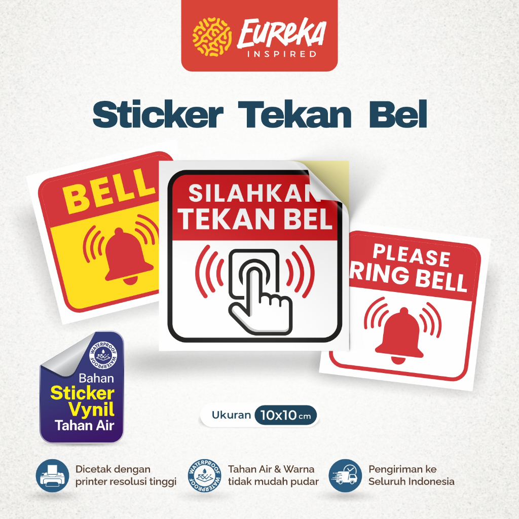 

Stiker Vynil Anti Air Silahkan Tekan Bel