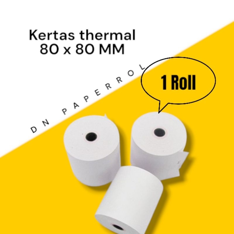 

Kertas thermal printer 80x80 struk printer kasir