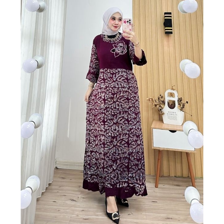 daster maura daster panjang daster batik daster busui daster maura cap daster pekalongan daster panj