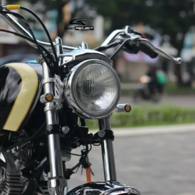 sasashop300 - topi lampu motor sportster custom british chopper bobber