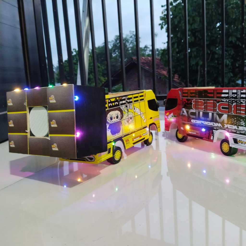 MINIATUR TRUK SOUND SYSTEM / MINIATUR TRUK HOREG / MINIATUR TRUK OLENG