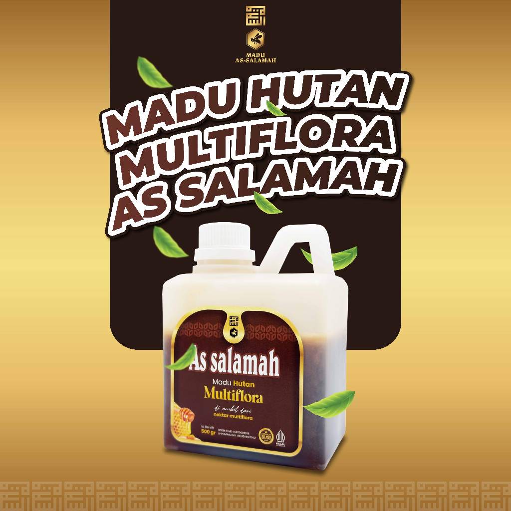 

As Salamah - Madu Hutan Multiflora 500 Gram Original