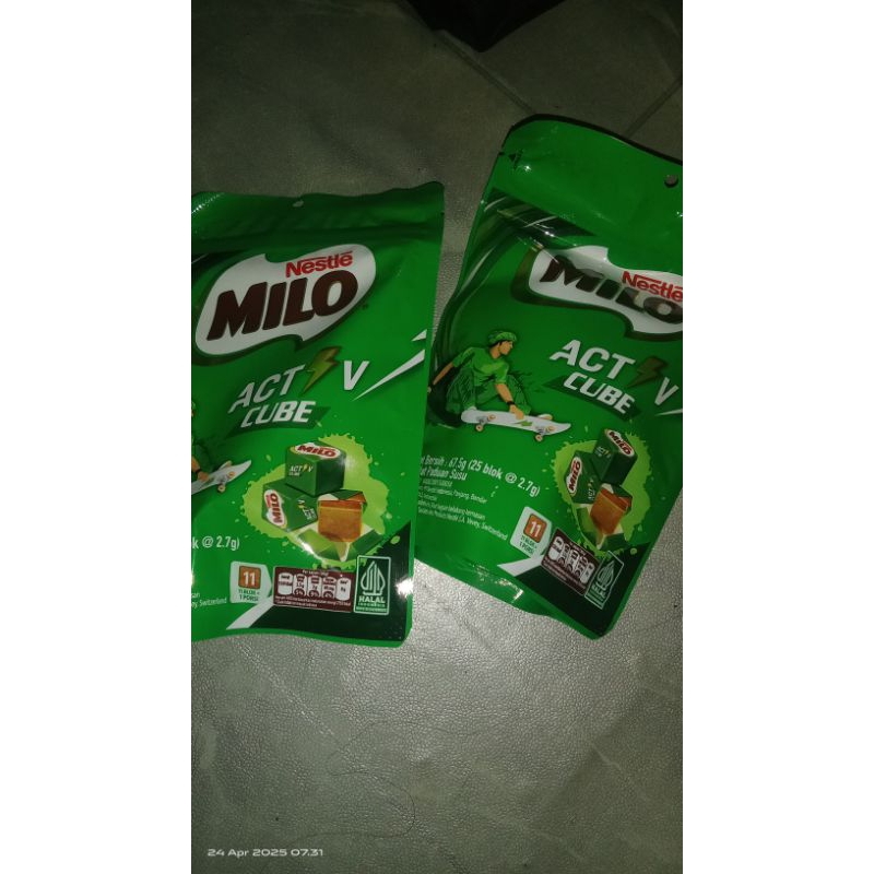 

Milo cube isi 25 biji