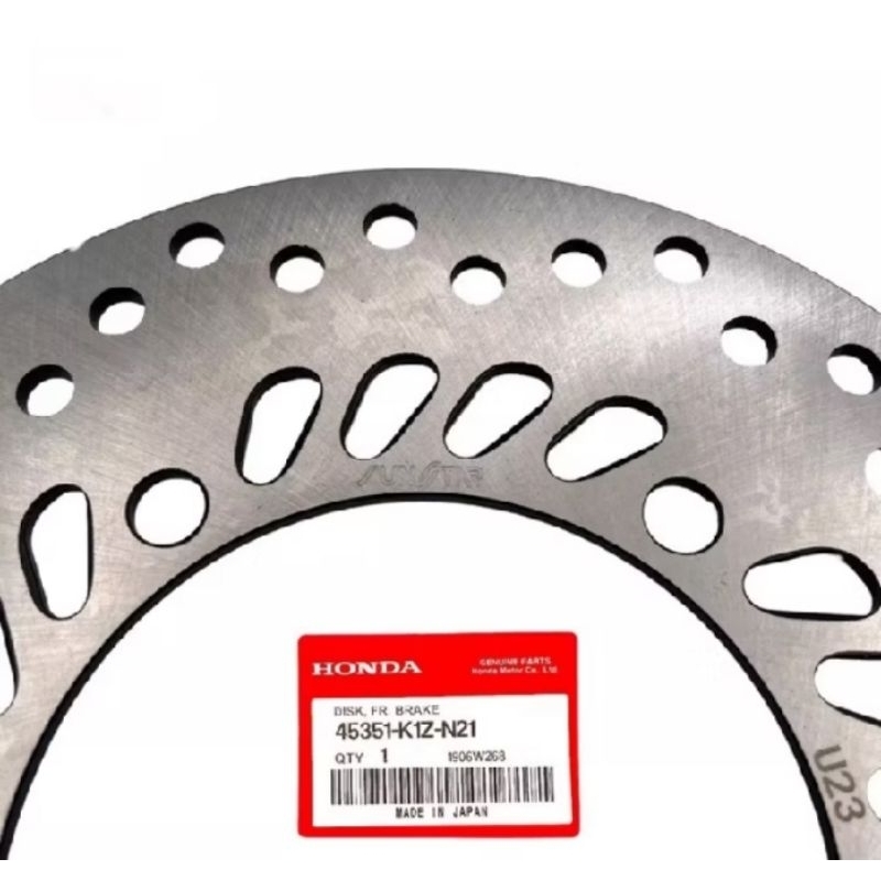 Disc brake piringan cakram depan K1Z Honda PCX 160 Vario 150 ADV 160 original AHM Japan Quality