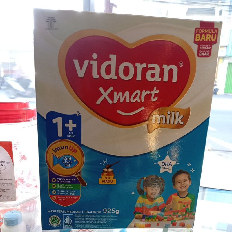 

Susu Vidoran 1+ Madu 925 gr Susu formula anak 1-3 tahun