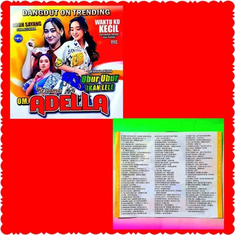 KASET CD MP3 MOBIL DANGDUT KOPLO ADELLA TERBARU 2025