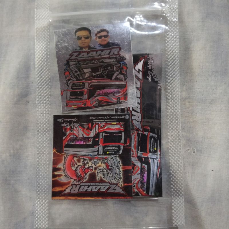 

stiker bus bhisa trans "zaahir
