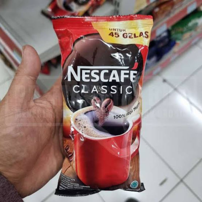 

Kopi Hitam Nescafe Classic Coffee Refill Pack 90 Gr