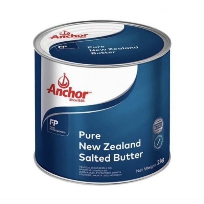 

Anchor Pure New Zealand Salted Butter 2kg