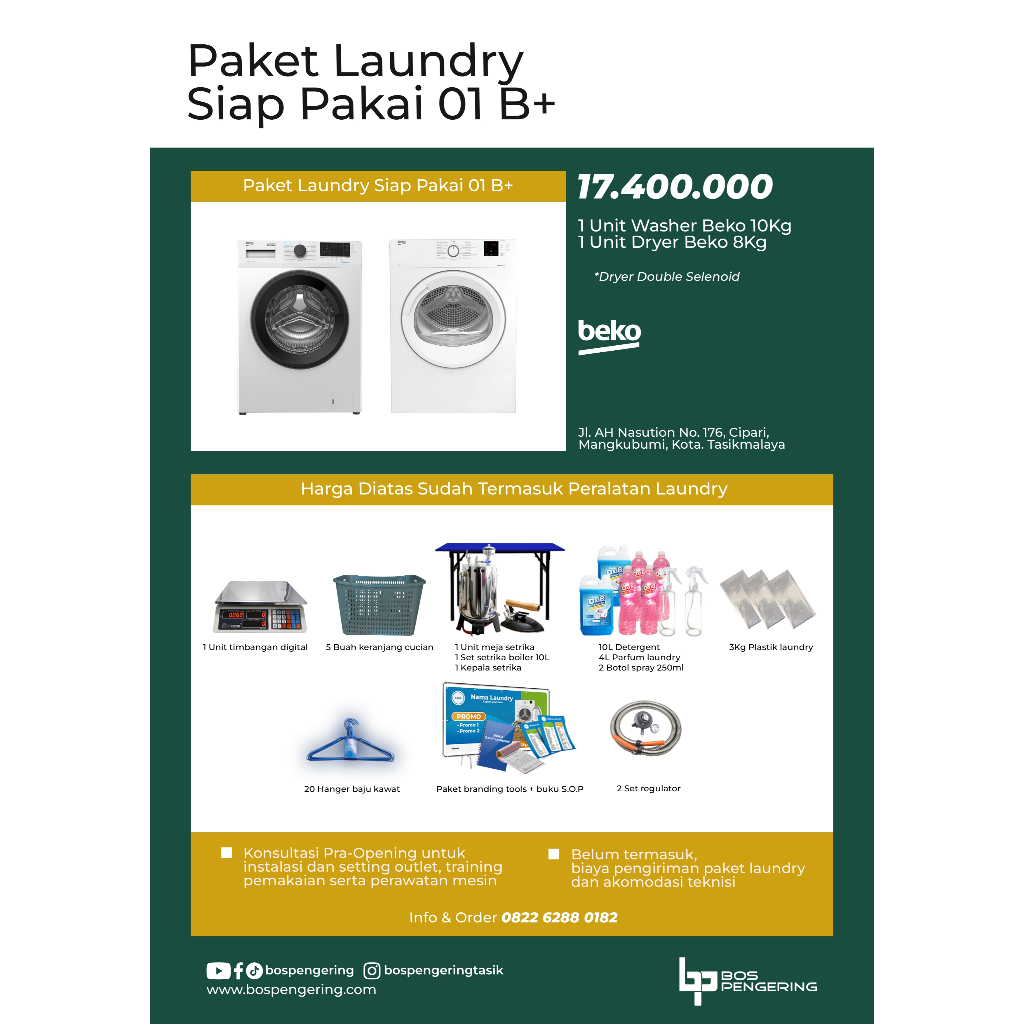 Paket Usaha Laundry Kiloan Paket Laundry Siap Pakai 01 B+ Bisnis Laundry Usaha Binatu Lengkap Murah