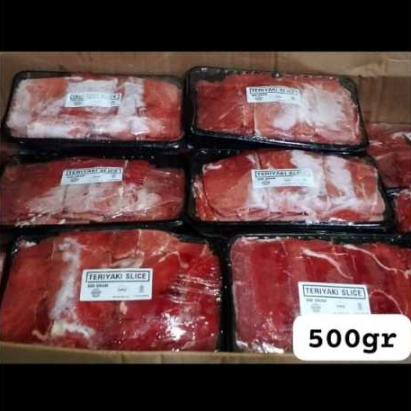 

Teriyaki slice 500 gr