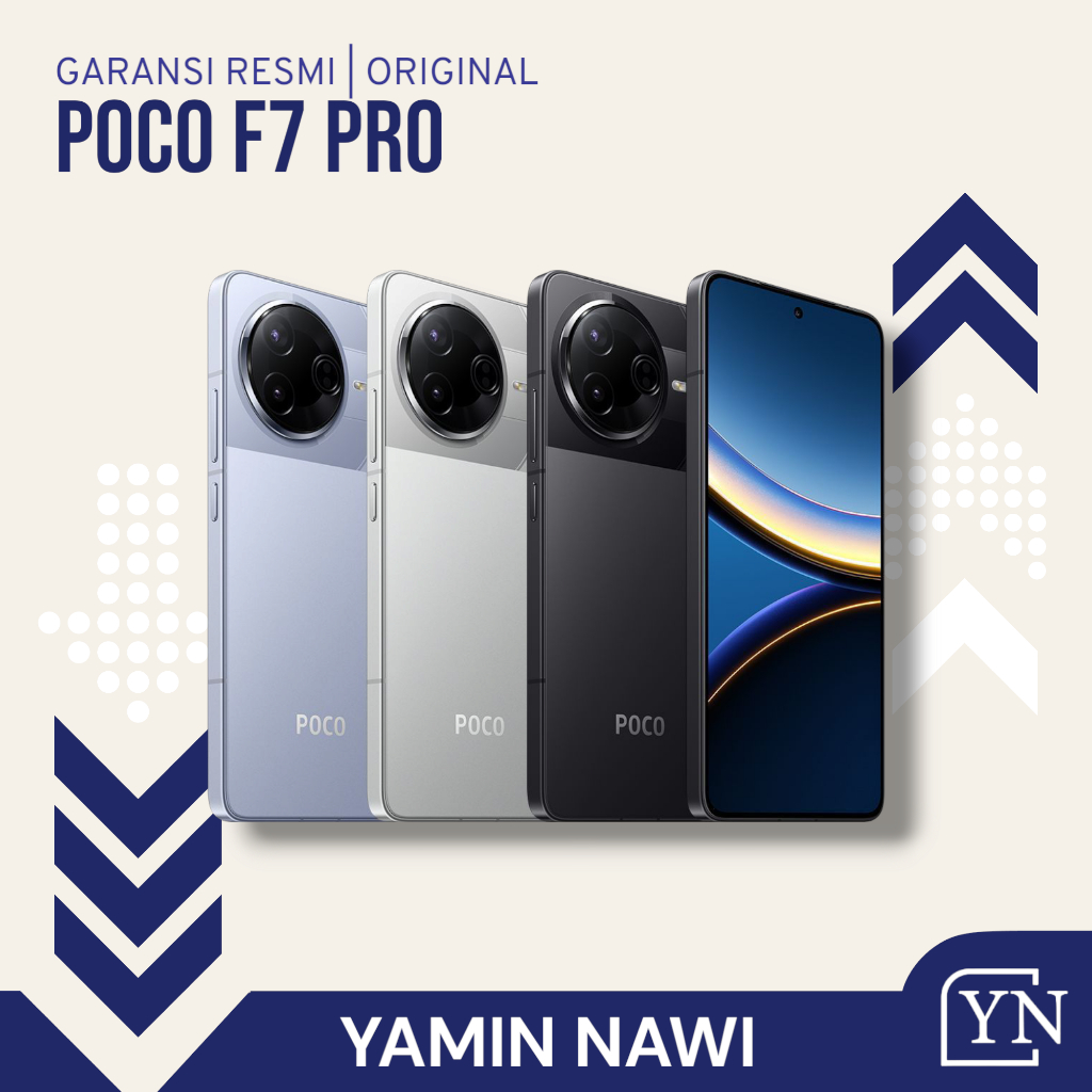 POCO F7 Pro 5G RAM 12/512GB Garansi Resmi