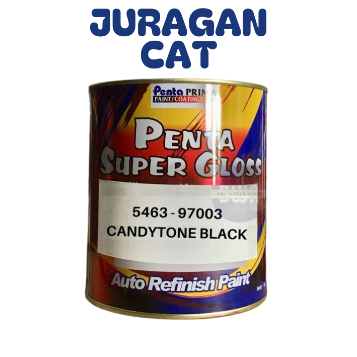 PENTA SUPERGLOSS NC CANDYTONE BLACK 5463-97003 CANDYTONE HITAM PENTA SUPER GLOSS