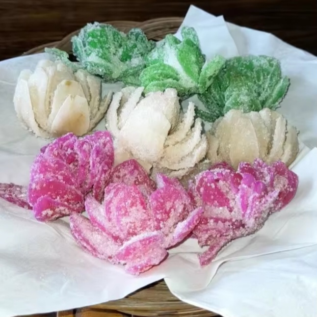 

Manisan Pala Kering Perkilo Packing Kardus Aman