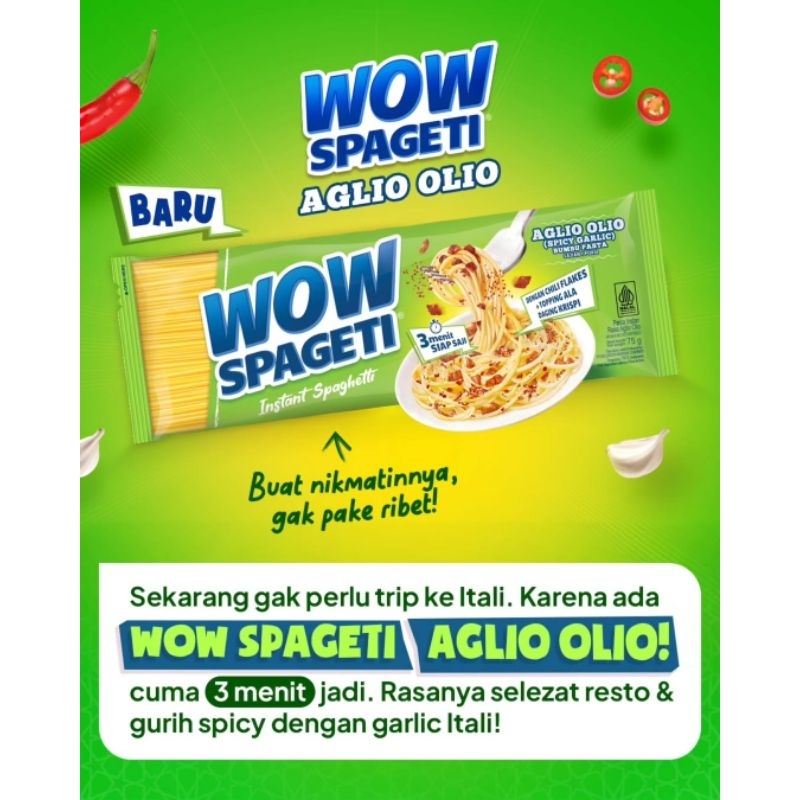 

Wow Spageti Aglio Olio