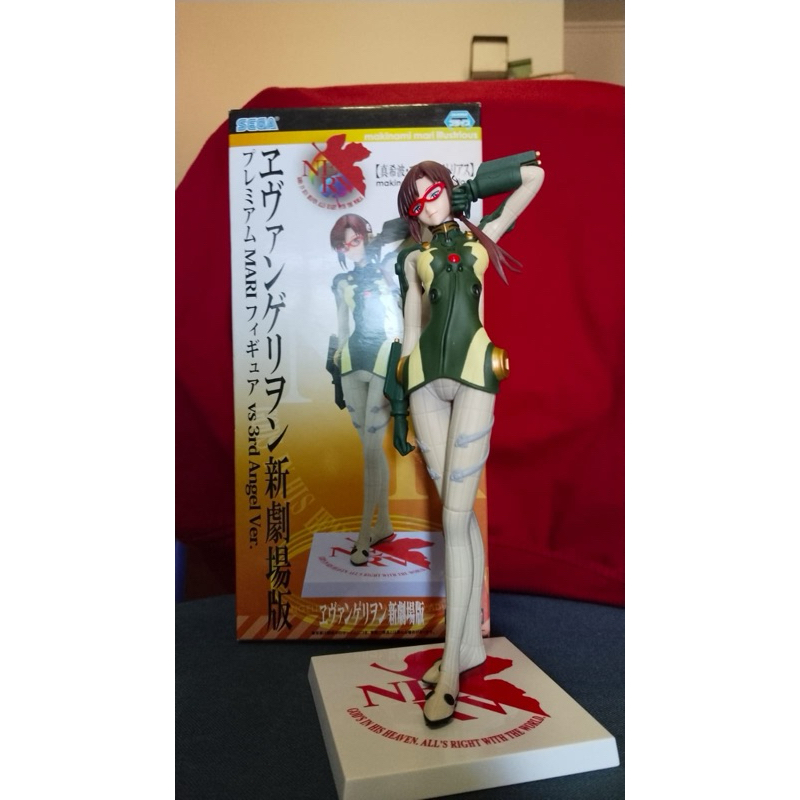 action figure evangelion makinari mari