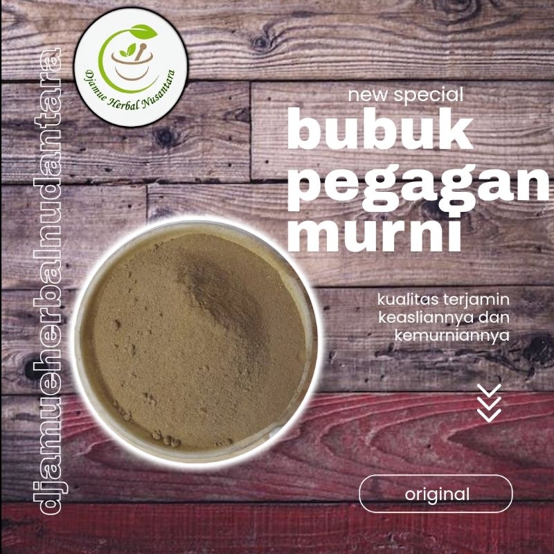 

herbal bubuk daun pegagan murni hasil alam obat segala penyakit
