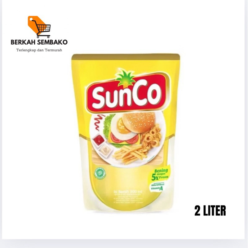 

SUNCO Minyak goreng baik refill 2 Liter