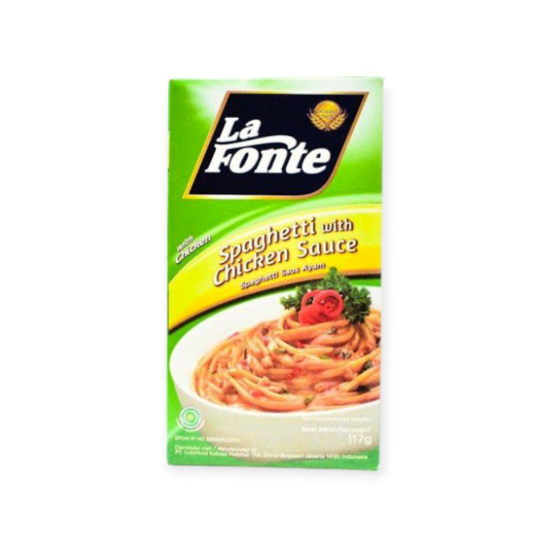 

La Fonte Spaghetti Chicken Sauce 117g