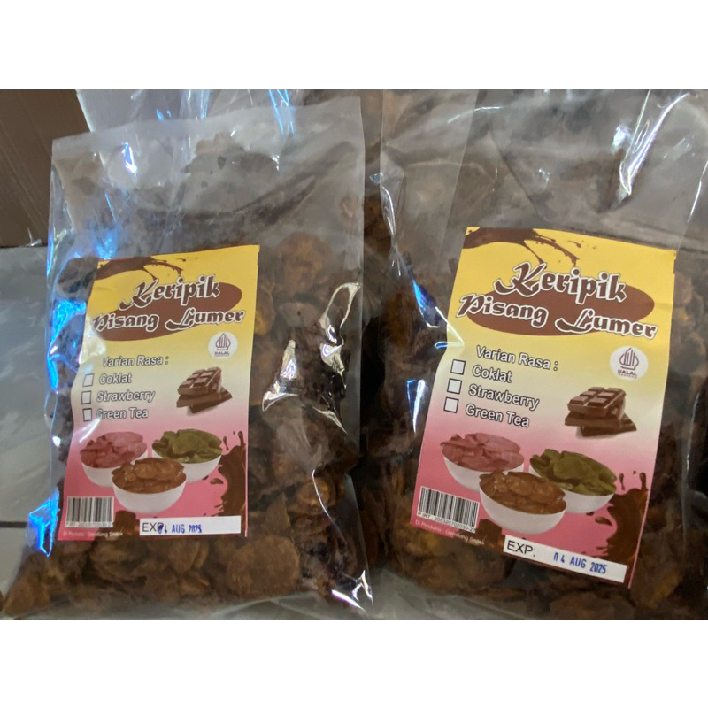 

piscok lumer keripik pisang coklat lumer 500 gram aneka cemilan snack