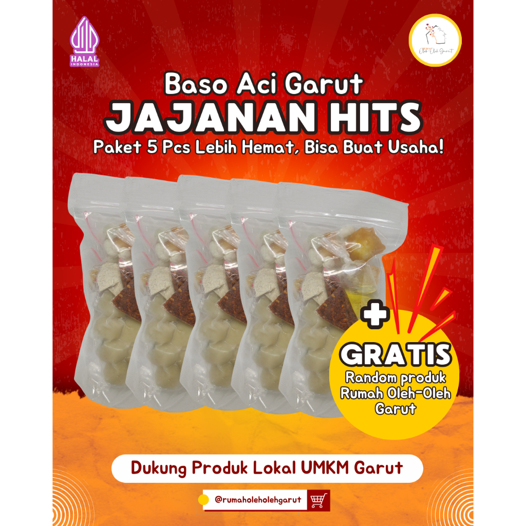 

Baso Aci Paket 1 Porsi/3 porsi/5 porsi Instan Pedas Komplit / Baso Aci Kuah Pedas / Cemilan Viral / Jajanan Kekinian