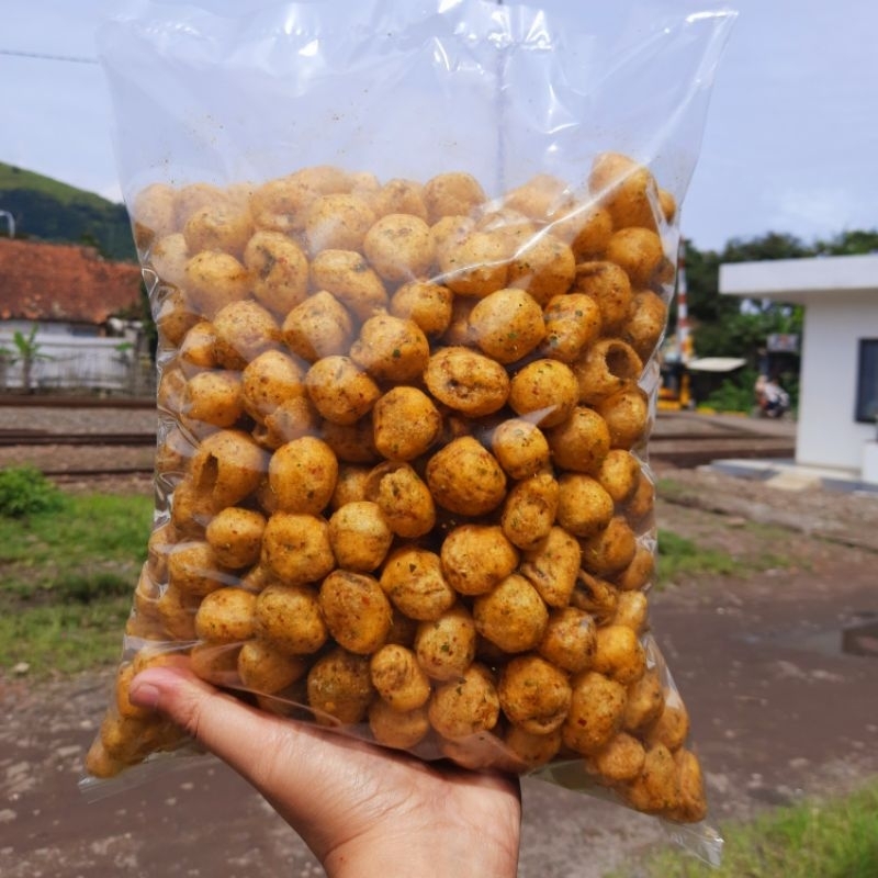 

EMPLOD (PEDAS) 1kg / 1000gr (satu kilo) rasa DAUN JERUK ENDOG LEWO CIMOL KERING asli Garut MURAH