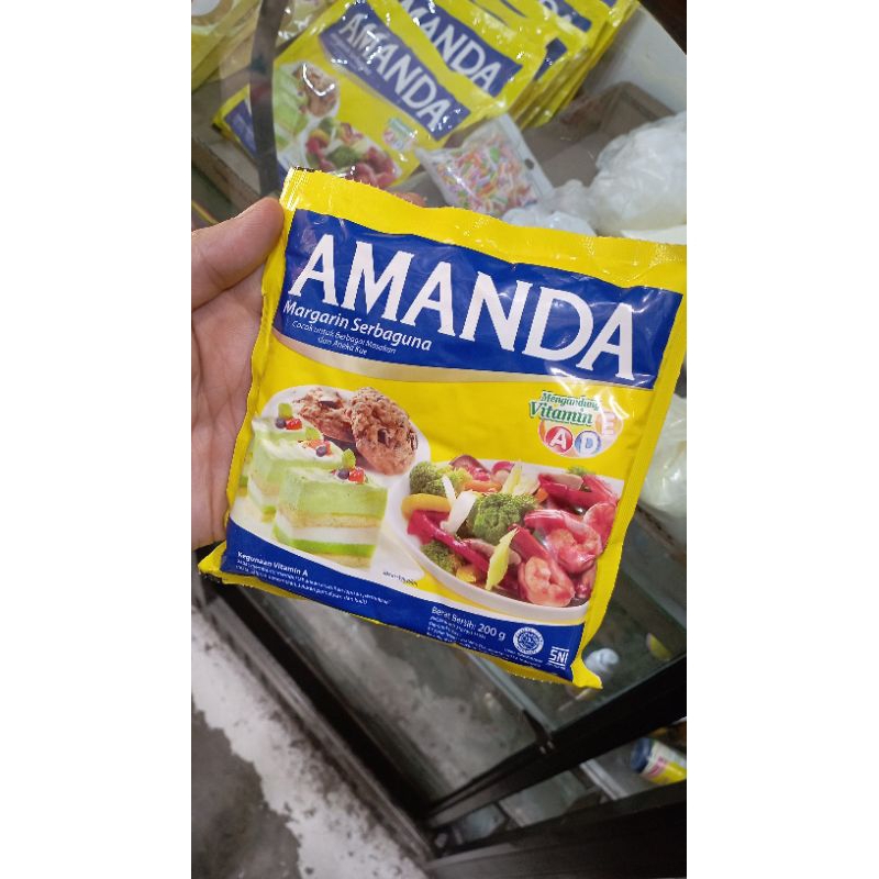 

margarin/mentega amanda 200g