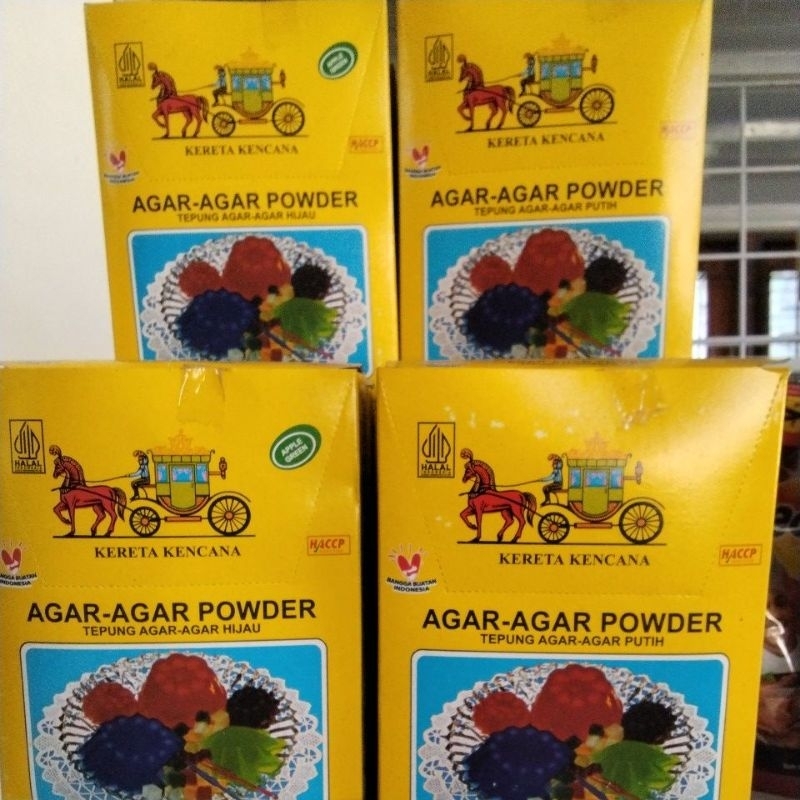 

Agar-agar Kereta Kencana /1 pack isi 12