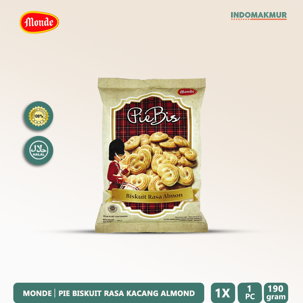 

IDM - Monde Genji Pie Biskuit - Snack / Makanan Ringan
